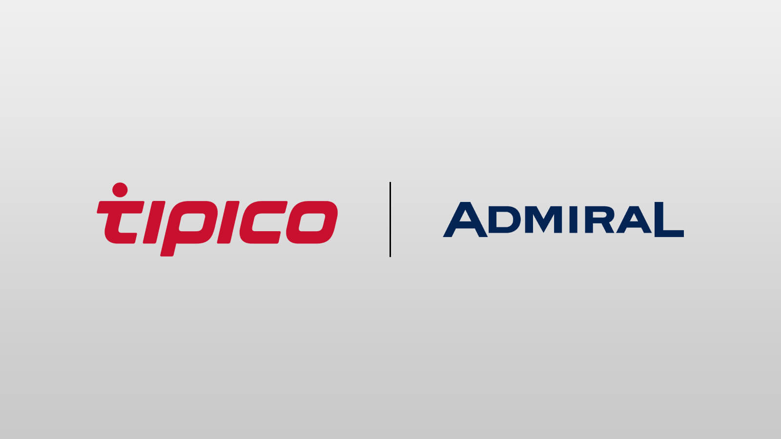 Logos of tipico and ADMIRAL